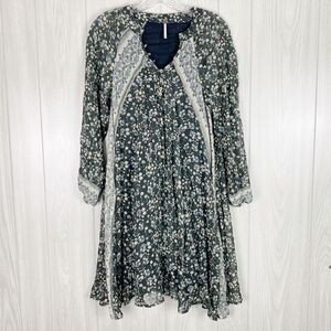Free People | Melody Laughter Floral Boho Dress Size XS